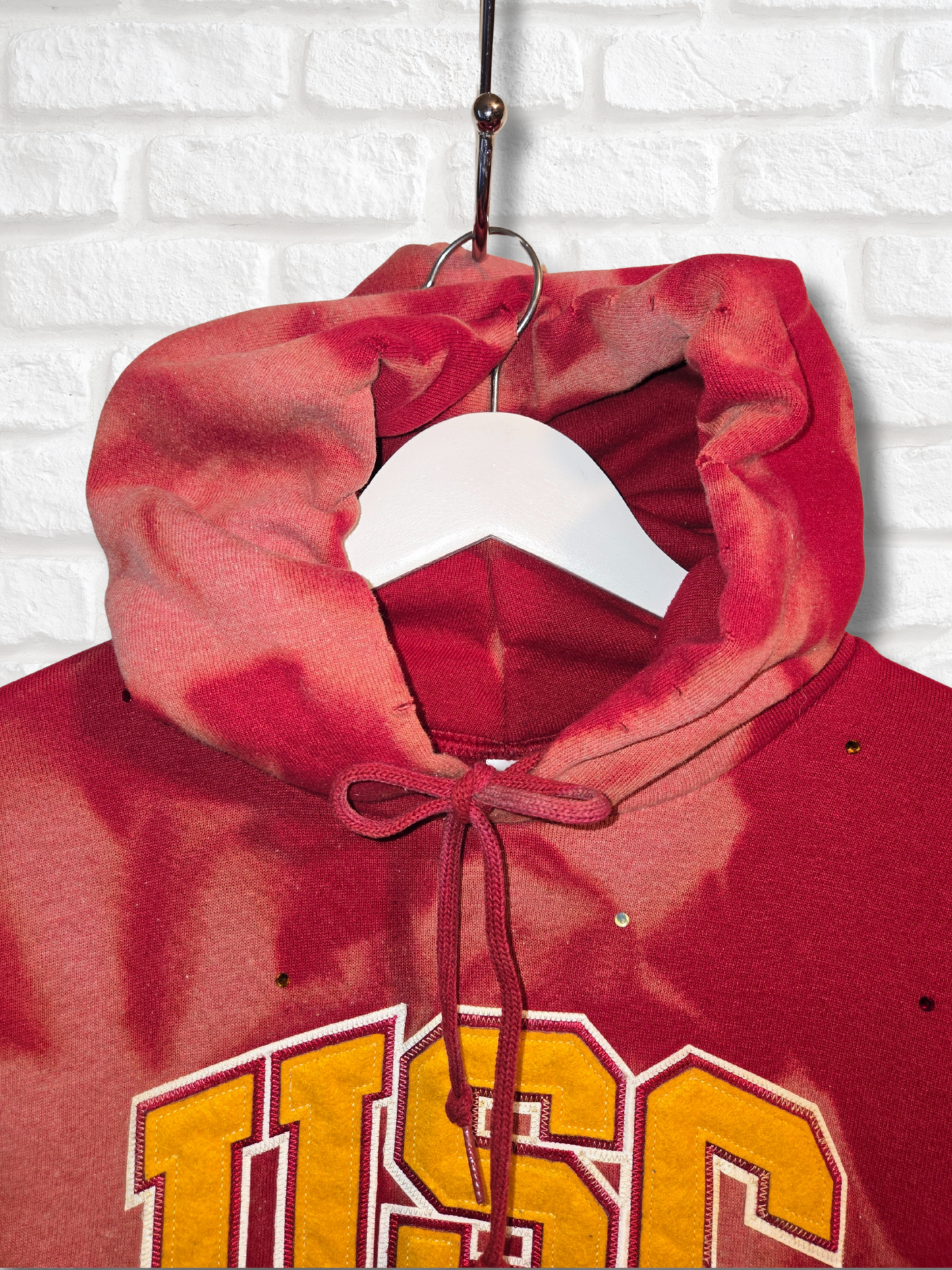 USC Trojans Crop Hoodie
