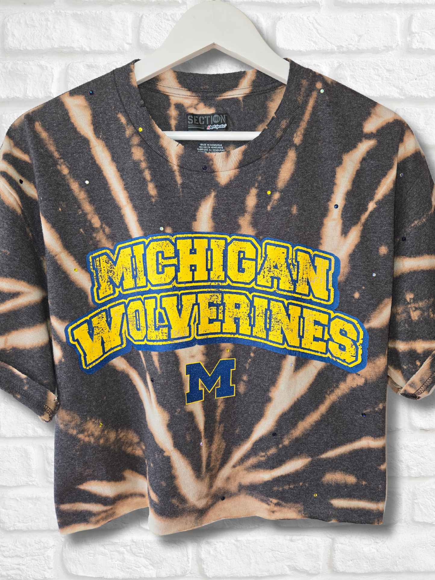 Michigan Wolverines Crop Top
