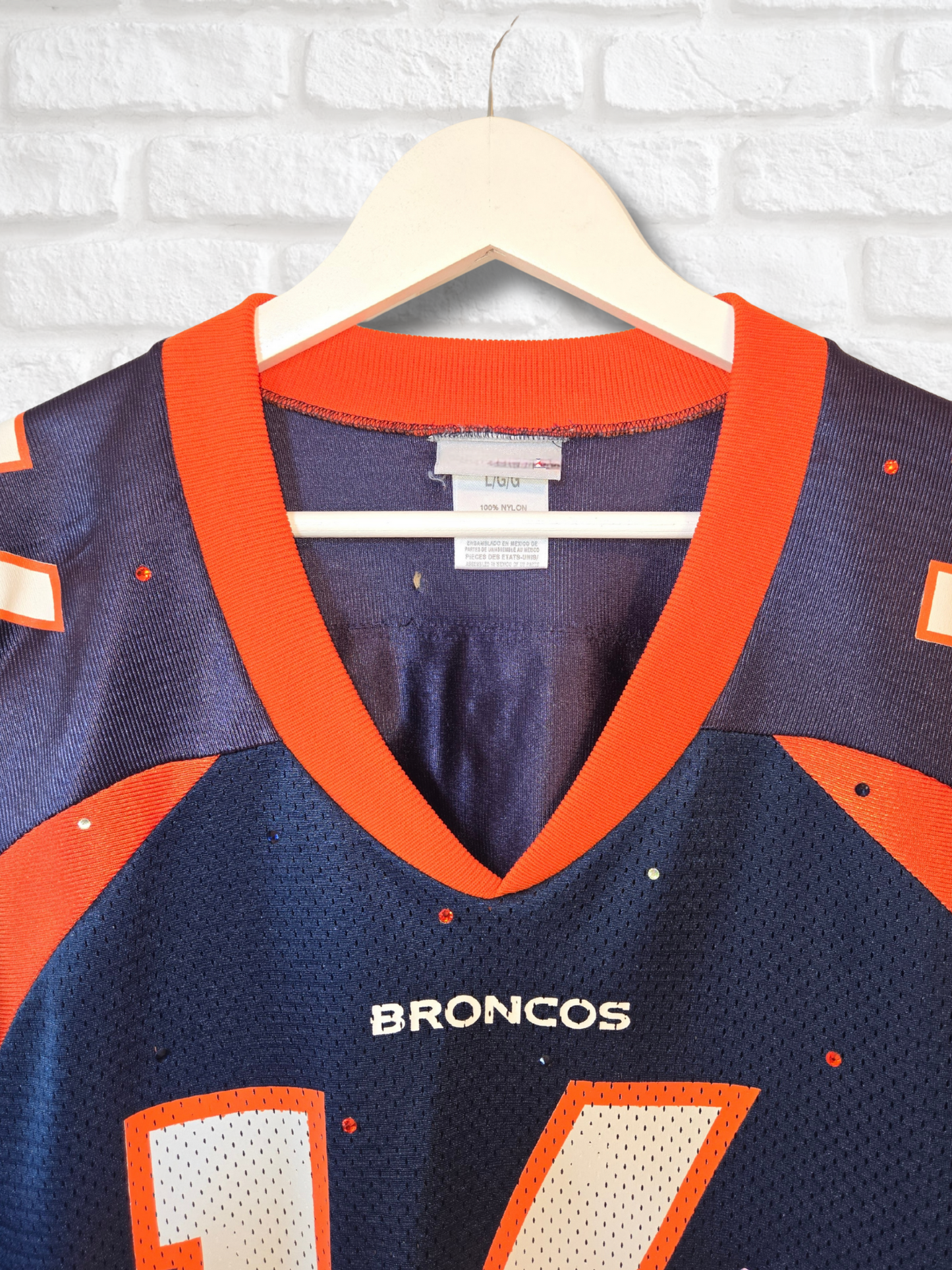 Denver Broncos Crop Jersey