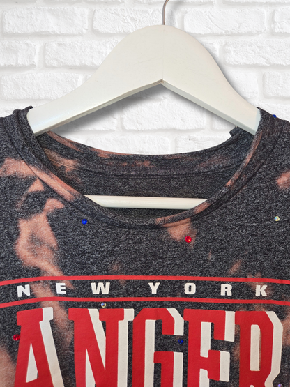 New York Rangers Crop Top