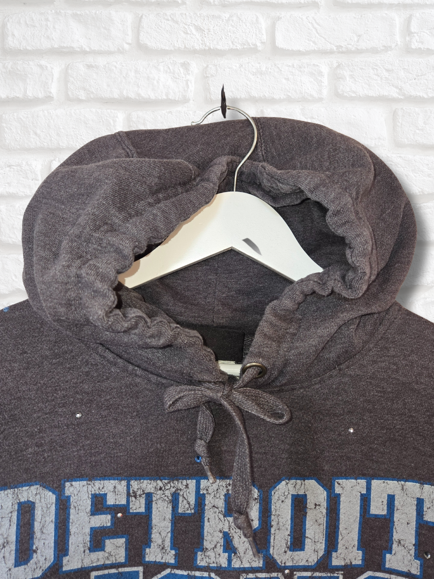 Detroit Lions Crop Hoodie