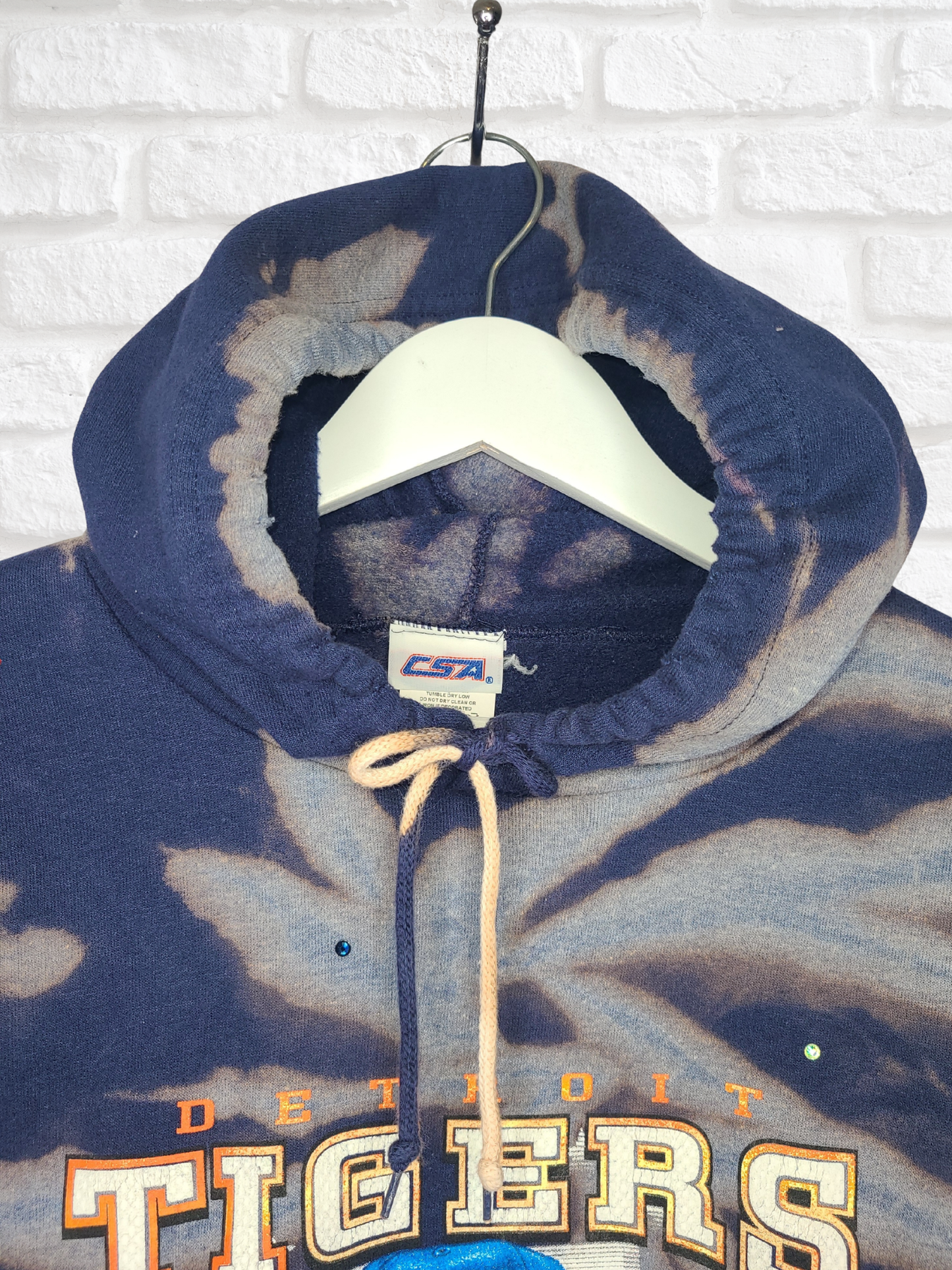 Detroit Tigers Crop Hoodie