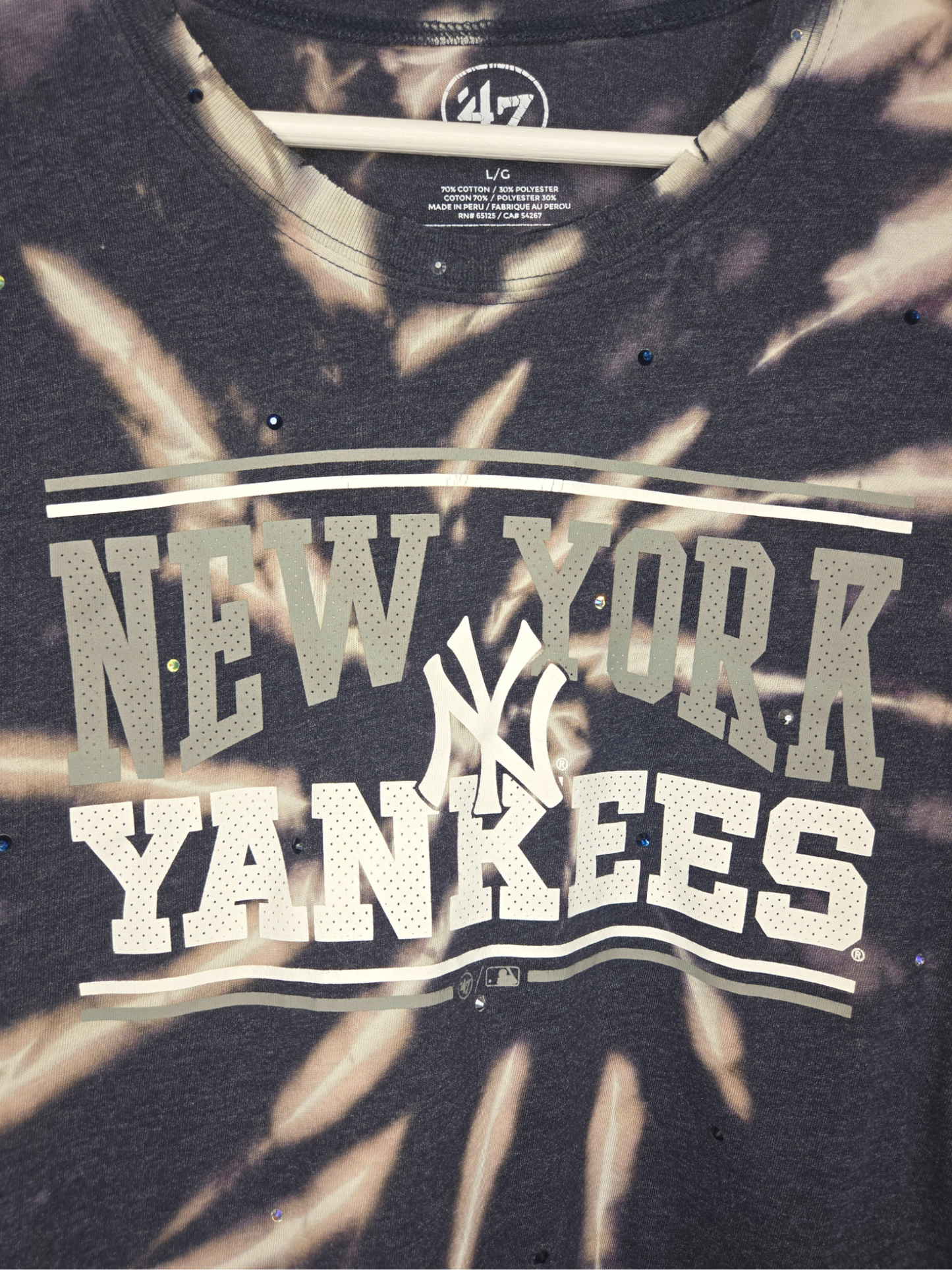 New York Yankees Crop Top - Large