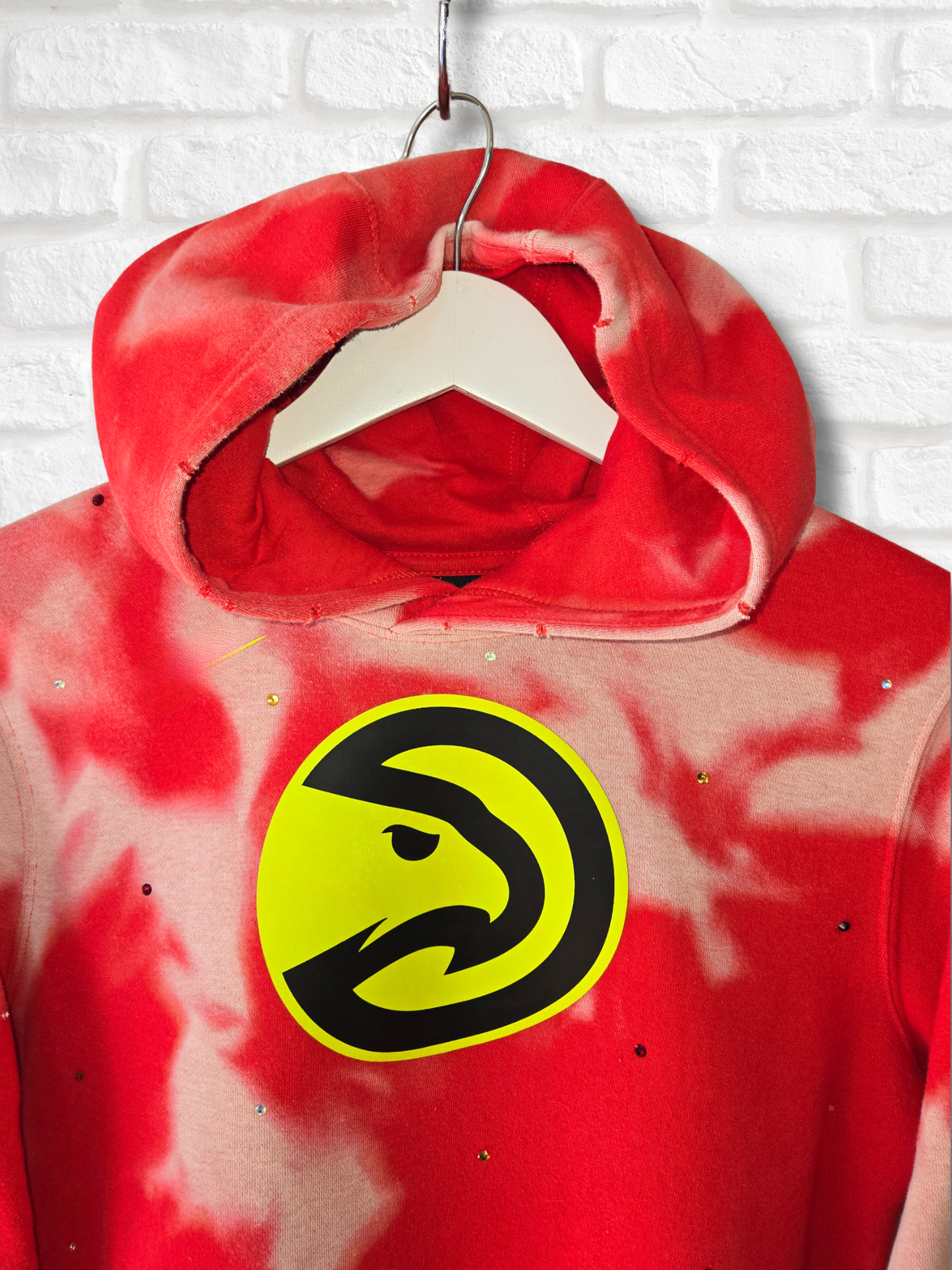 Atlanta Hawks Crop Hoodie- Small