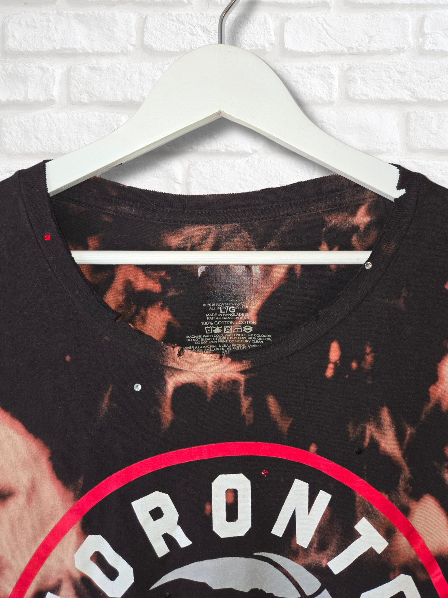 Toronto Raptors Crop Top- Large