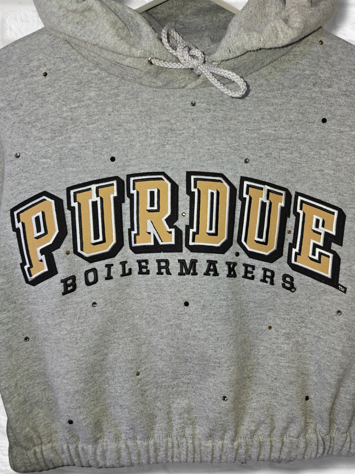 Purdue Boilermakers Cropped Hoodie