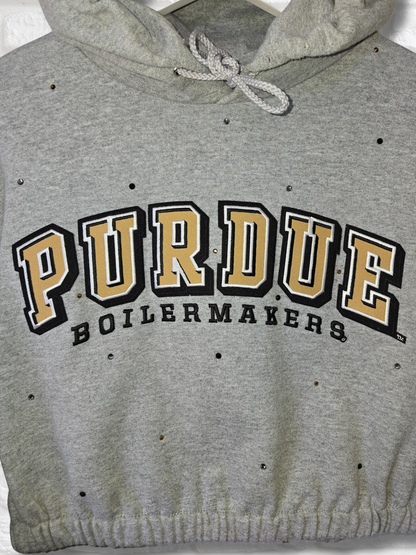 Purdue Boilermakers Cropped Hoodie