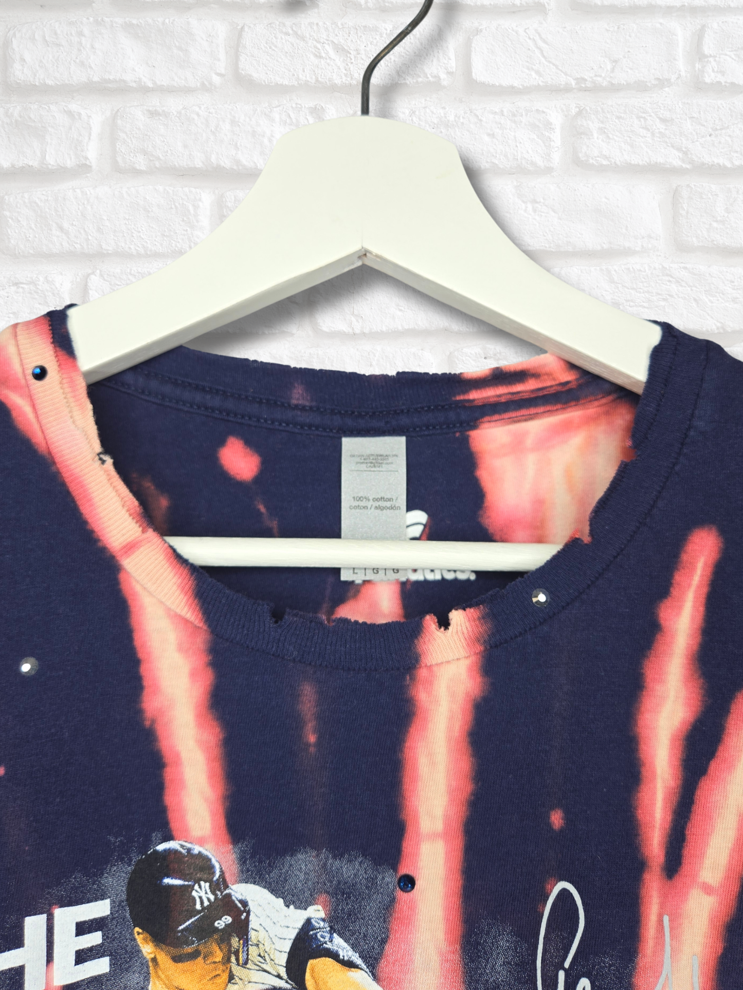 New York Yankees Crop Top -Large