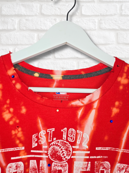 Texas Rangers Crop Top- XL
