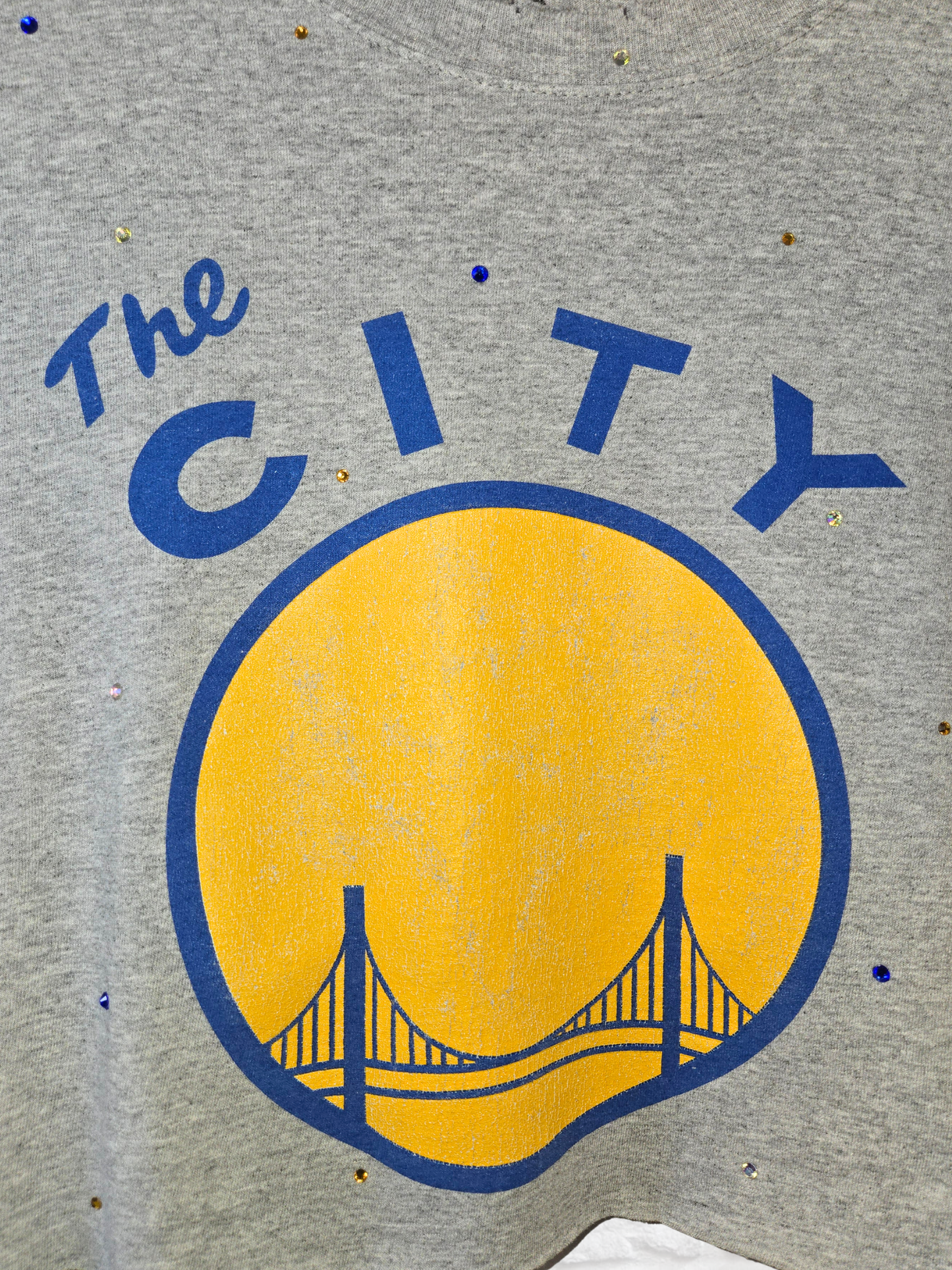 Golden State Warriors Crop Top- Small