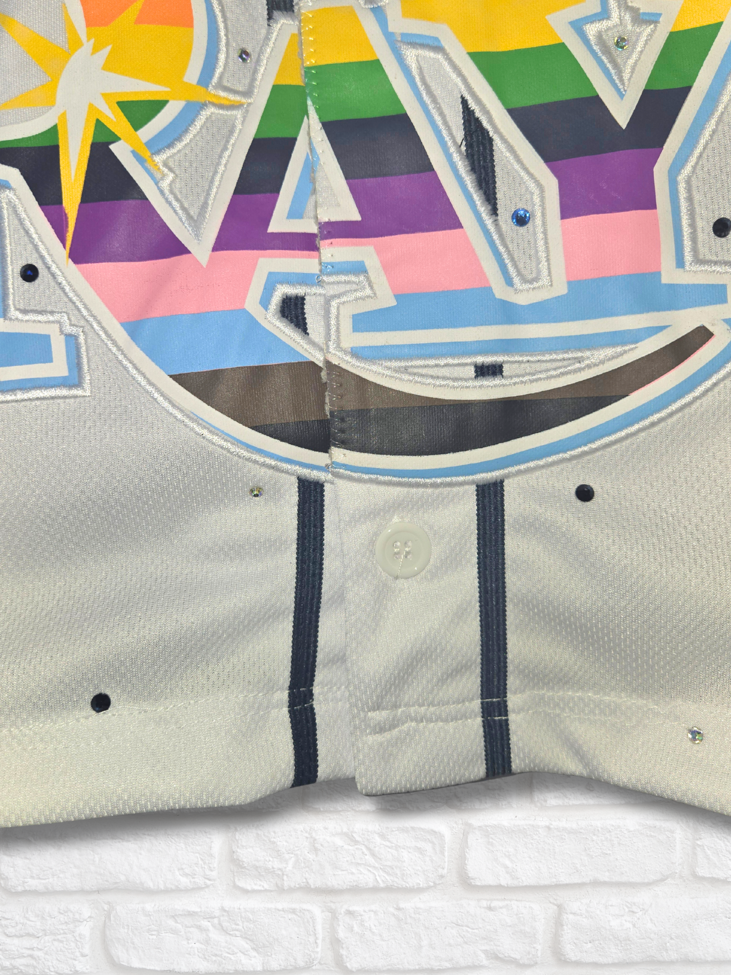 Tampa Bay Rays Pride Crop Jersey