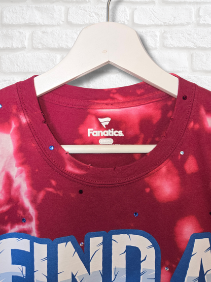 Colorado Avalanche Crop Top- Small
