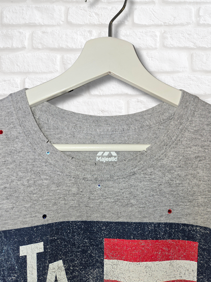Los Angeles Dodgers Stars & Stripes Crop Top- XL