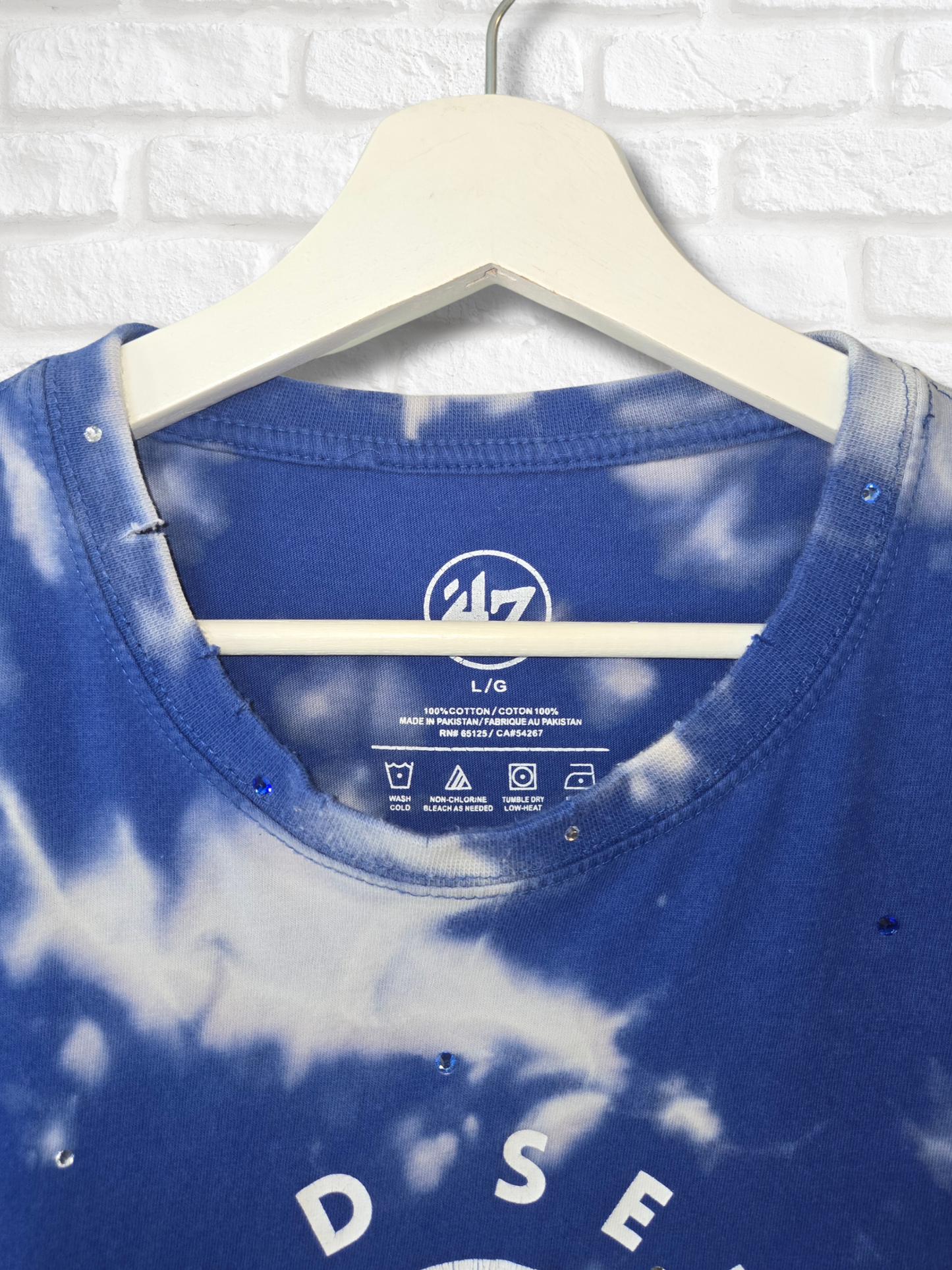 Los Angeles Dodgers Crop Top  - Large