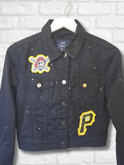 Pittsburgh Pirates Crop Jacket- XS/S