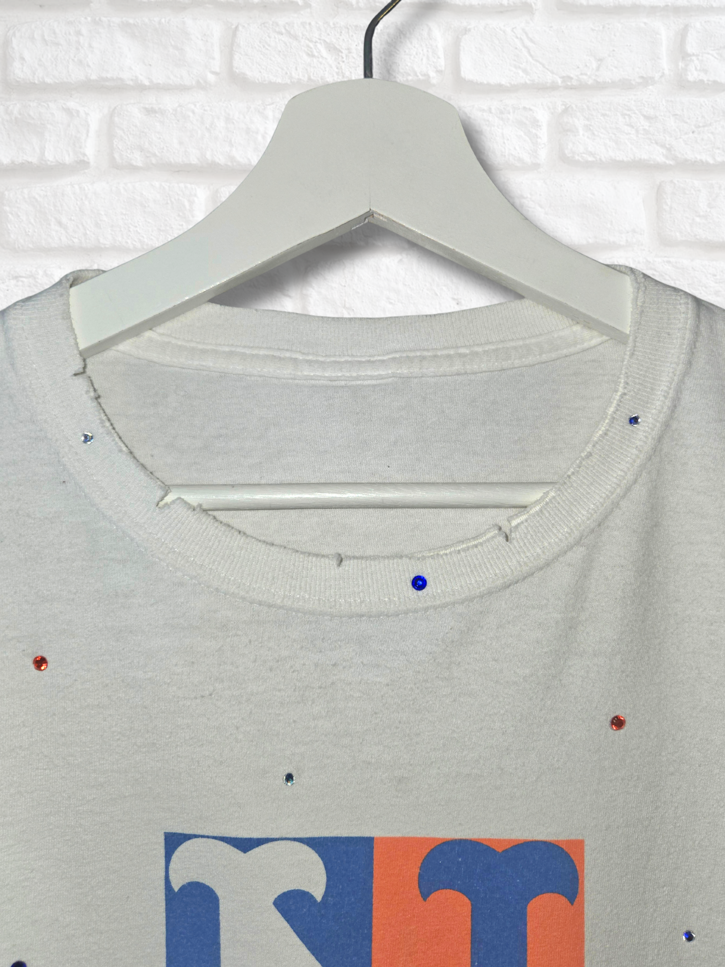 New York Mets Crop Top- XL