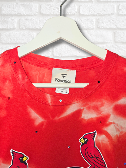 St Louis Cardinals Crop Top- Large