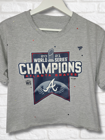 Atlanta Braves Crop Top