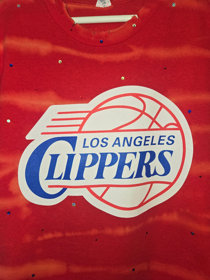 Los Angeles Clippers Crop Top- XL