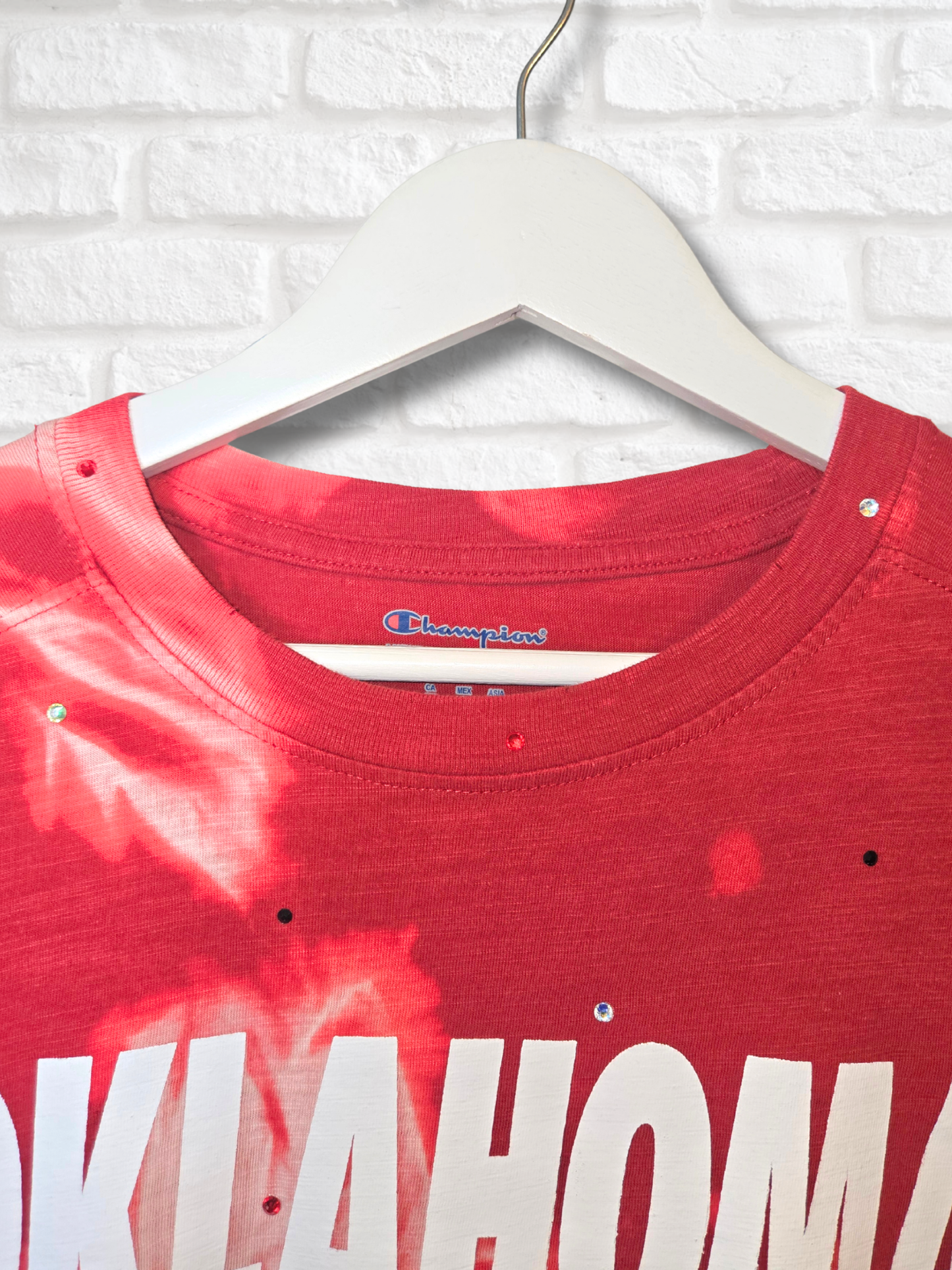 Oklahoma Sooners Crop Top- Large
