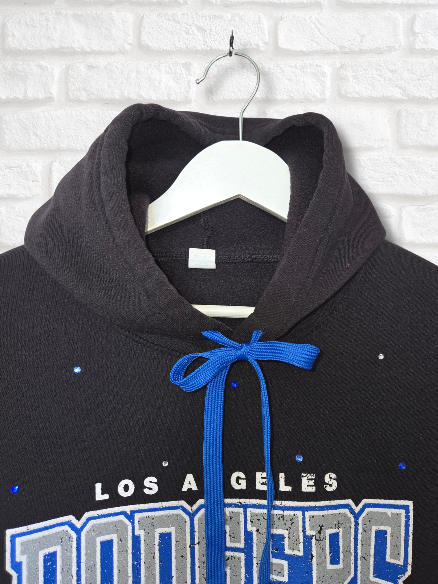 Los Angeles Dodgers Crop Hoodie - Medium