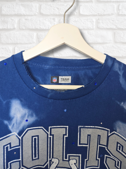 Indianapolis Colts Crop Top- Large