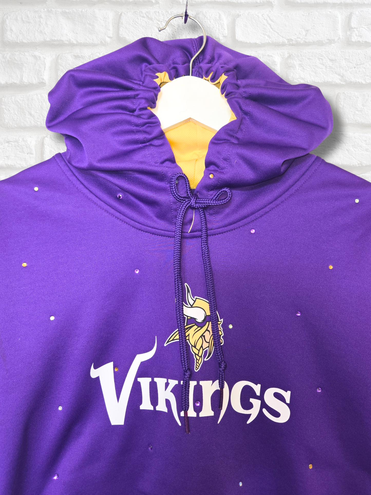 Minnesota Vikings Crop Hoodie