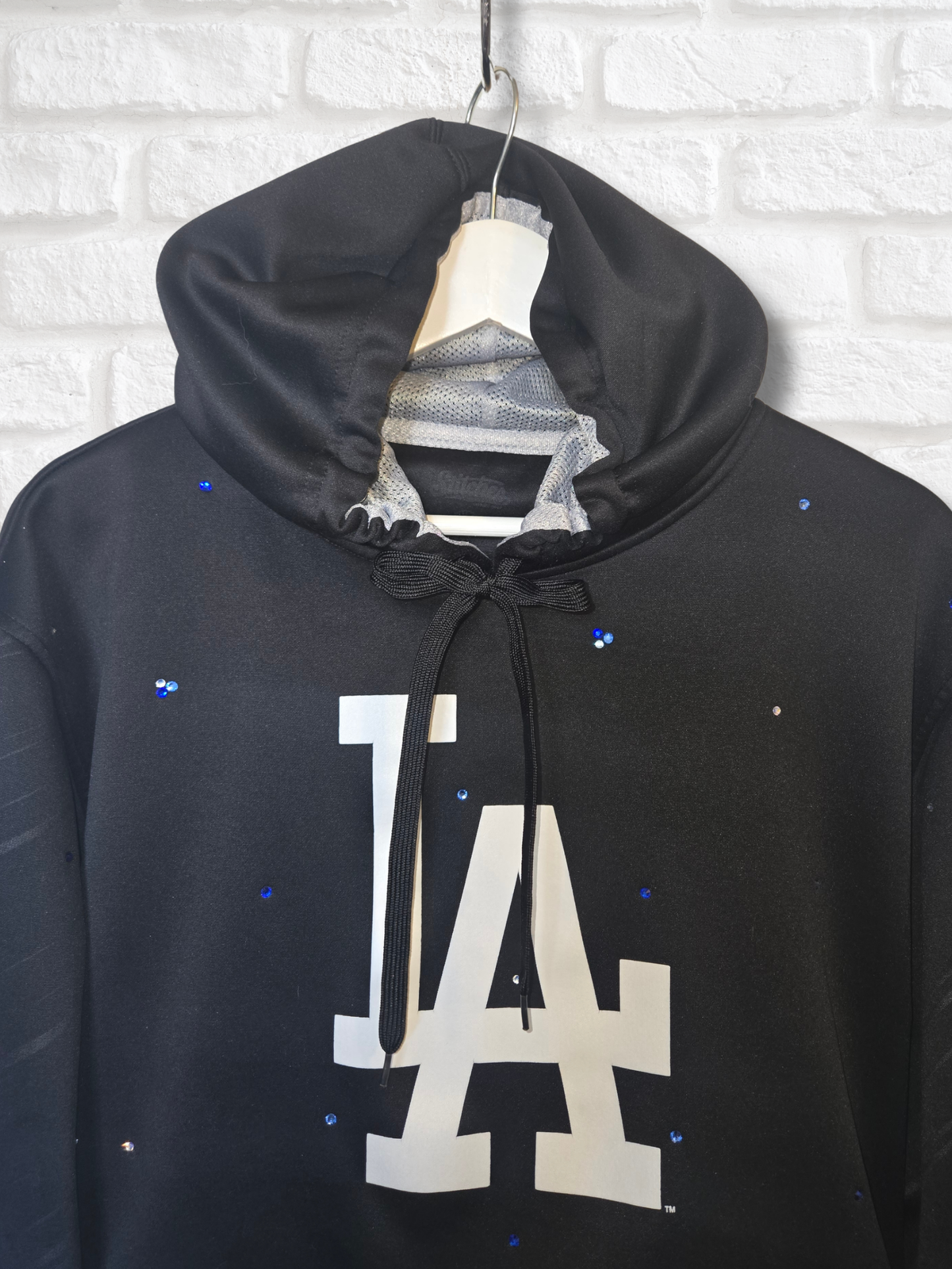 Los Angeles Dodgers Crop Hoodie