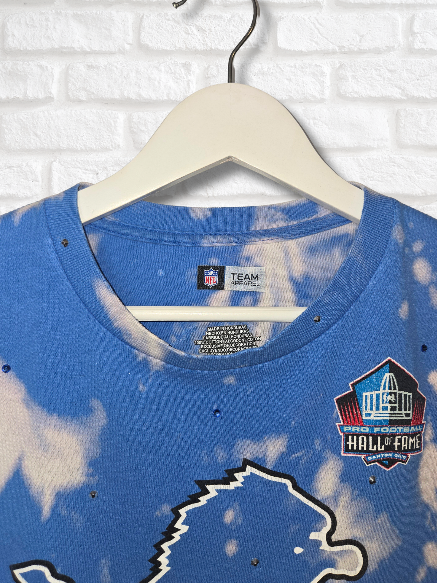 Detroit Lions Crop Top-Medium