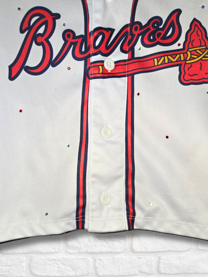 Atlanta Braves Crop Jersey- XL