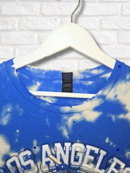 Los Angeles Dodgers Crop Top  - Large