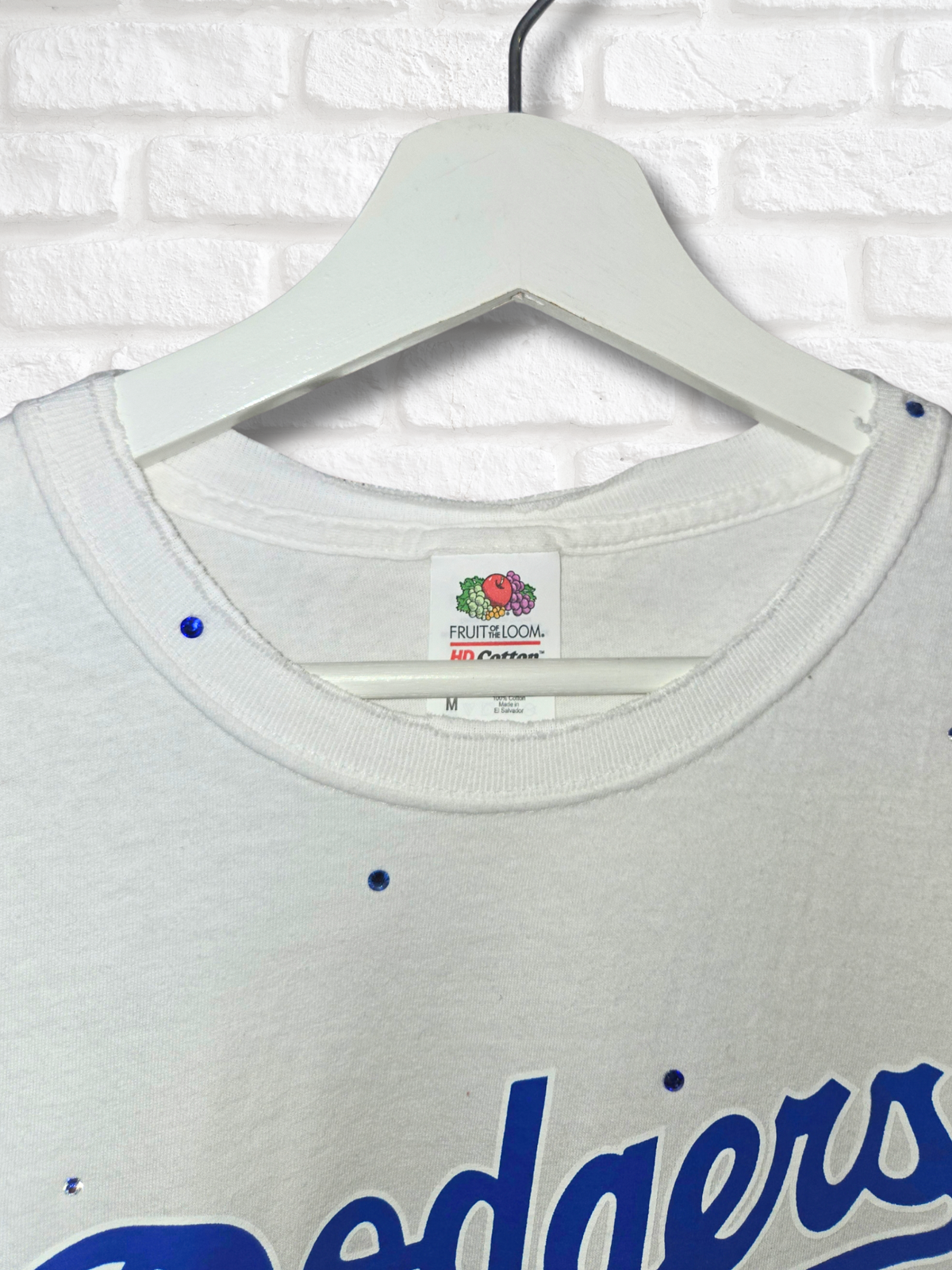 Los Angeles Dodgers Crop Top- Medium