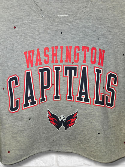 Washington Capitals Crop Top-   Small