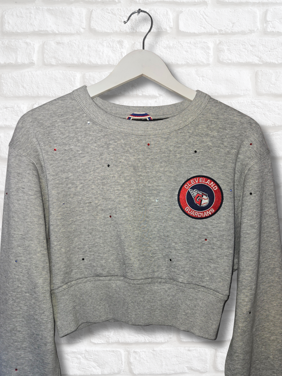 Cleveland Guardians Crop Sweatshirt - Small