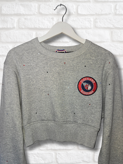 Cleveland Guardians Crop Sweatshirt - Small