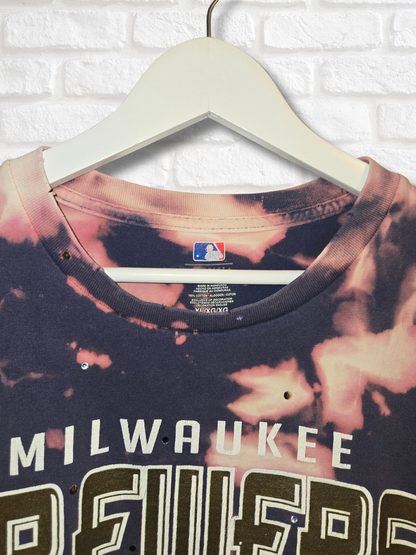 Milwaukee Brewers Crop Top- XL