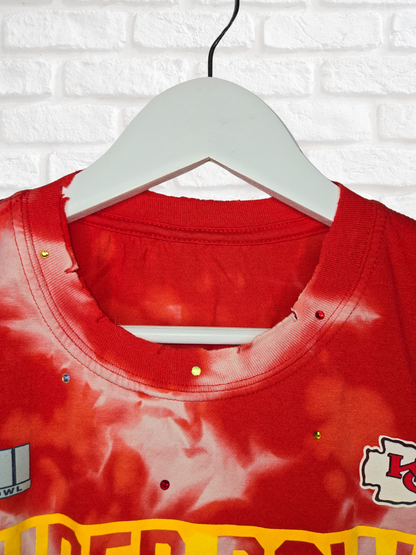 Kansas City Chiefs Crop Top- Medium