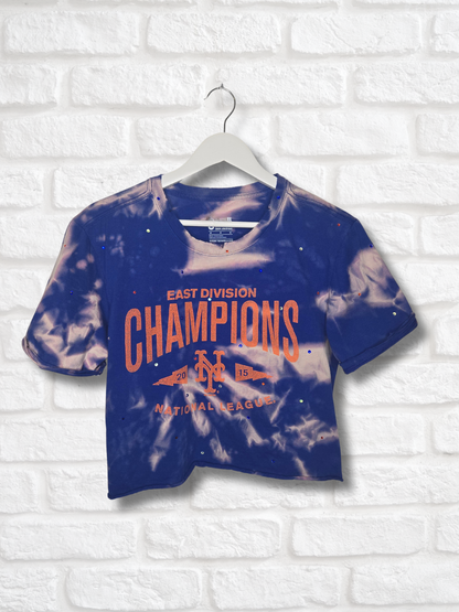 New York Mets Crop Top - Medium