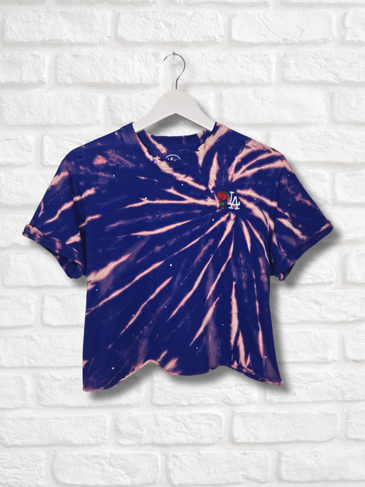 Los Angeles Dodgers Crop Top- Large