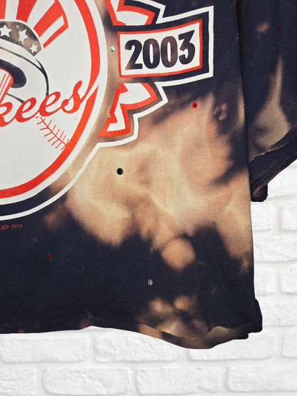 New York Yankees Crop Top- XL