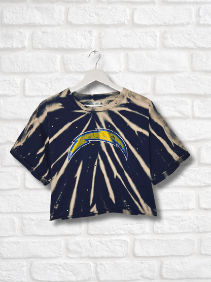 Los Angeles Chargers Crop Top