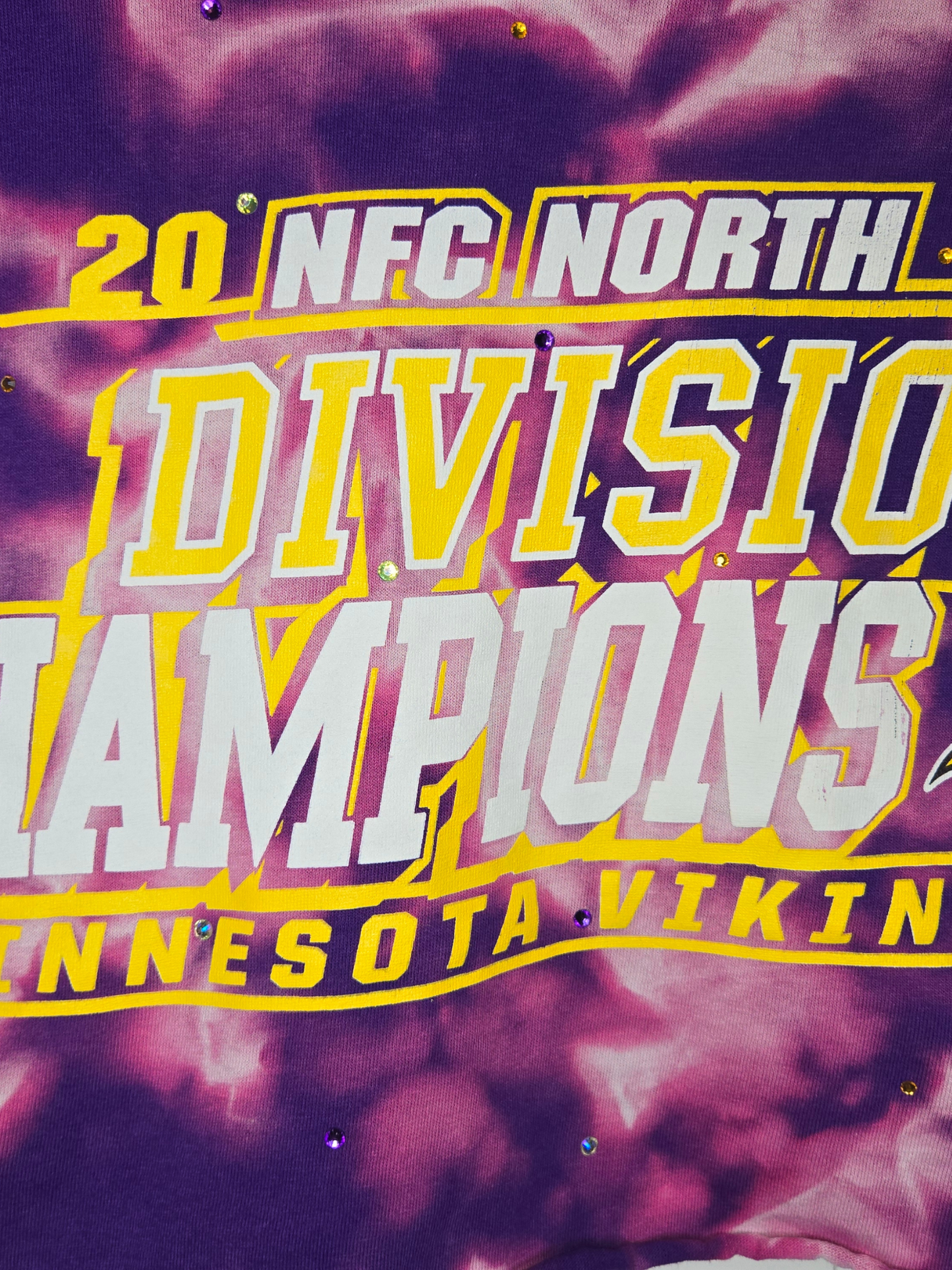 Minnesota Vikings Crop Top- Medium