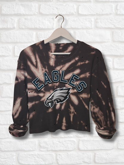 Philadelphia Eagles Thermal Crop Top