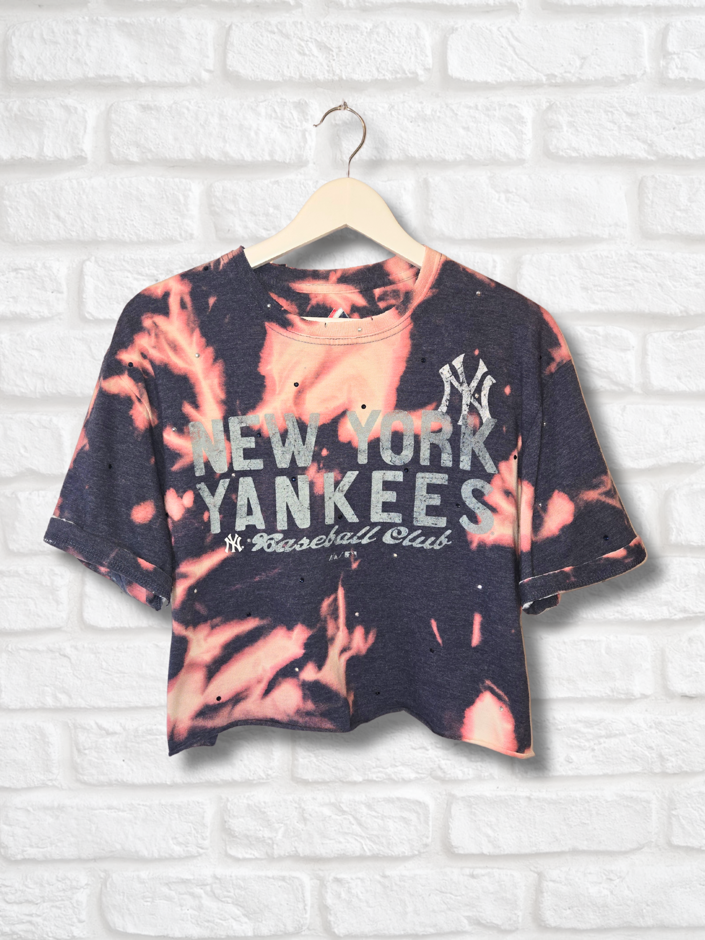 New York Yankees Crop Top - Large