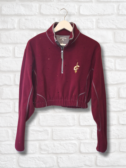 Cleveland Cavaliers Crop Sweatshirt - Medium