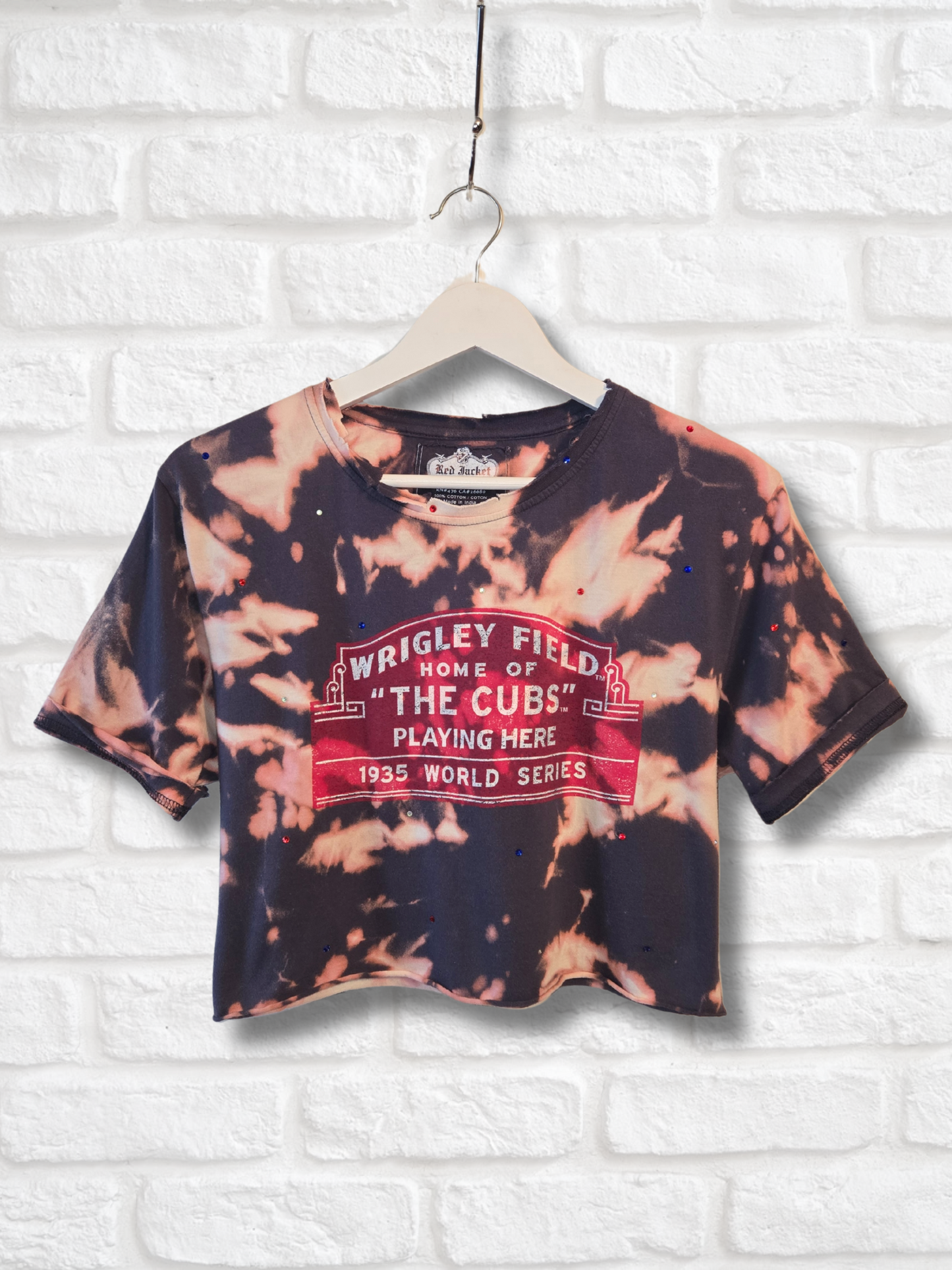 Chicago Cubs Crop Top- Small