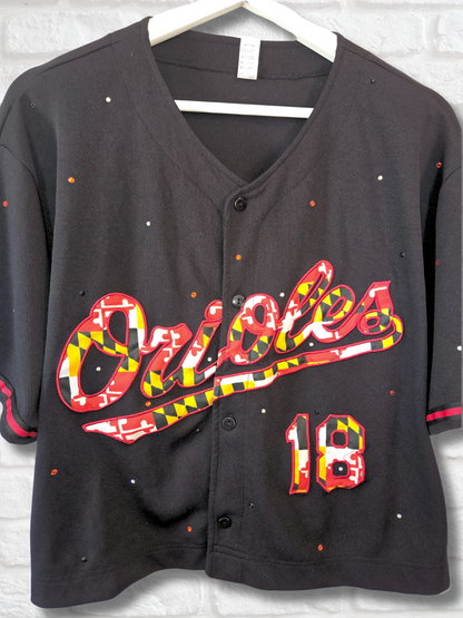 Baltimore Orioles Crop Jersey - XL