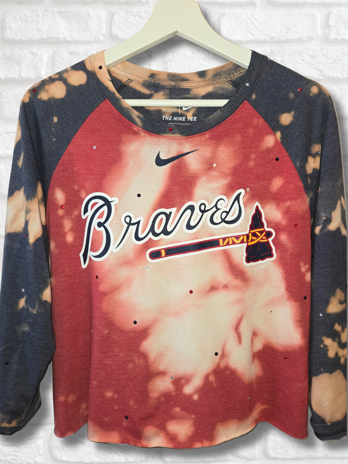Atlanta Braves Crop Top- Large
