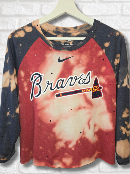 Atlanta Braves Crop Top- Large
