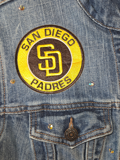 San Diego Padres Denim Jacket - Medium